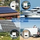 thumbnail image 4 of Inversor híbrido CNSWIPOWER de 3600 W, 24 V CC a 110 V/120 V CA, onda sinusoidal pura, monofásica con controlador MPPT de 120 A, 4 of 5