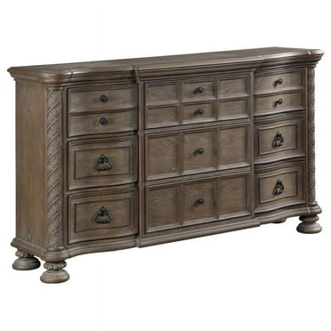 Coaster Emmett 9-drawer Traditional Rectangular Wood Dresser in Walnut