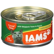 Iams: Adult Carved Filets w/Skipjack Tuna In Sauce Cat Food, 3 Oz
