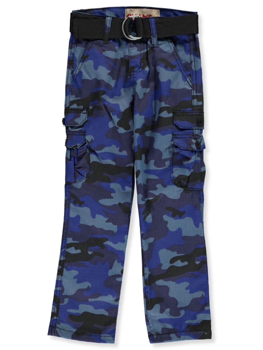 boys blue camo pants