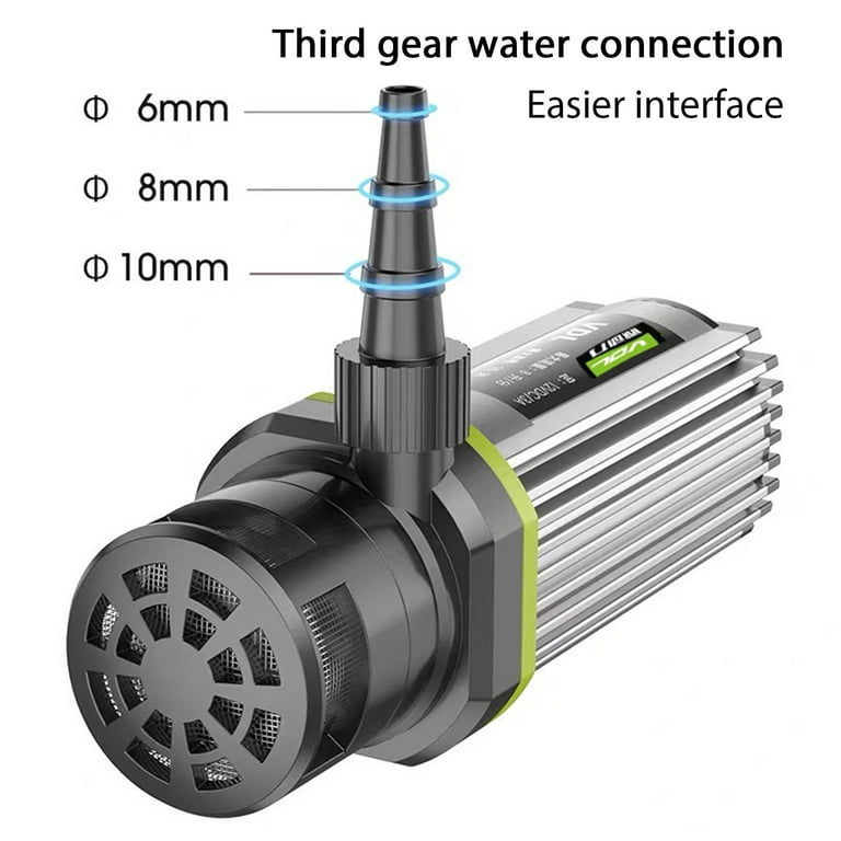 Shldybc Dc12V 60W Mini Submersible Water Pump, Geyser Circulation Mini  Clear Water Pump, 49.21Ft High Lift for Pond, Water Feature, Aquariums,  Hydroponics, Pump Pump, Summer Savings Clearance 