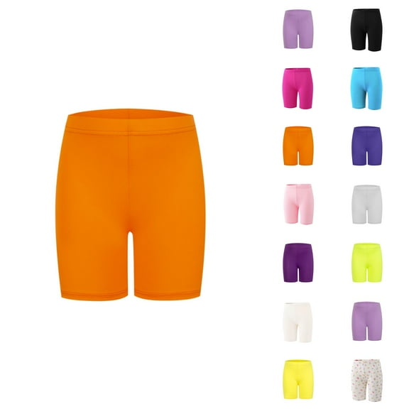 Girls Pants Girls Fashion Summer Shorts Elastic Waist Casual Comfortable Play Outfit Toddler Kids Athletic Breathable Soft for Outdoor Daily Use