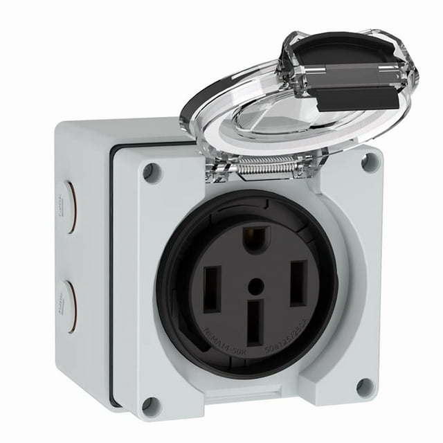 Receptáculo de 50 A, NEMA 14-50R 125/250 V