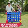 thumbnail image 6 of Giant 4 in a Row Plastic Outdoor/Indoor Game Set, 47.5 in x 11 in x 39.75 in, by MD Sports, 6 of 15