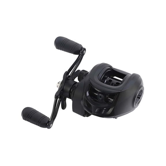 Baitcasting Fishing Reel, 7.2:1 Gear Ratio, Magnetic Brake, Black, 1 Pack