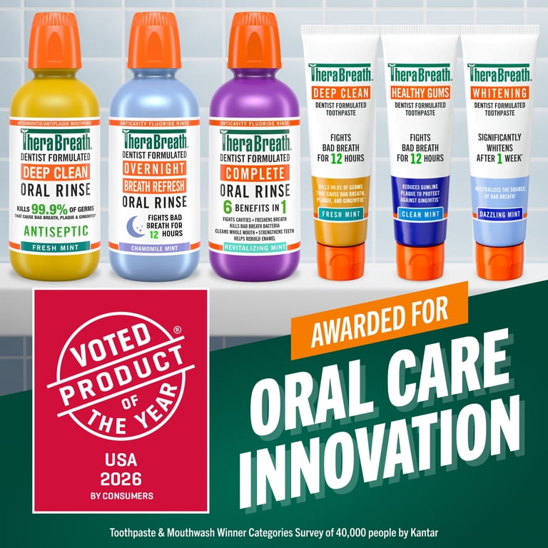 TheraBreath Complete Mouthwash, 6-in-1 Benefits photo 4