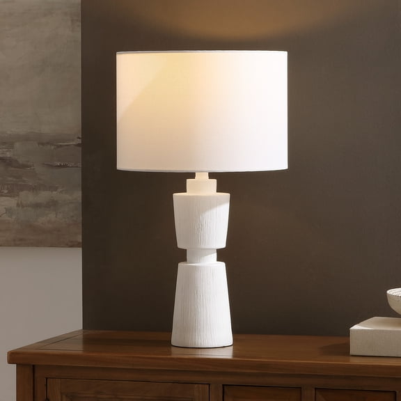 Safavieh Nici 13" Traditional Resin Table Lamp, White
