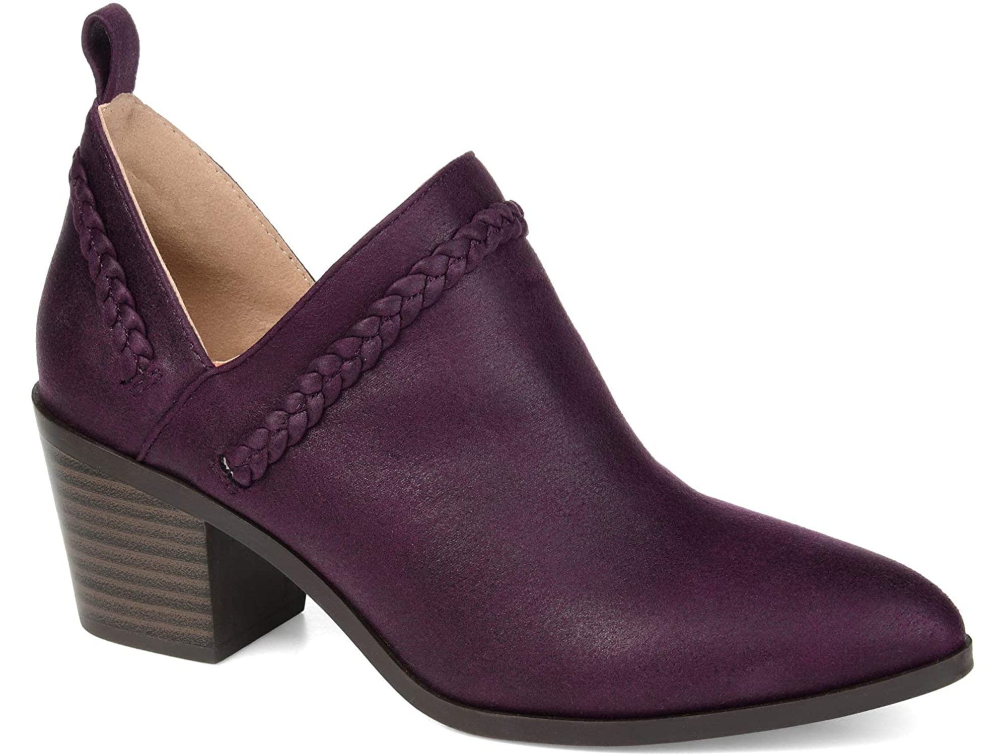 journee collection womens avryl booties block heel