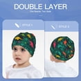 thumbnail image 6 of Sikiie Colorful Dinosaurs Toddler Beanie Kids Beanie Hat Warm Winter Hats for Boys Girls Knit Cap, 6 of 7