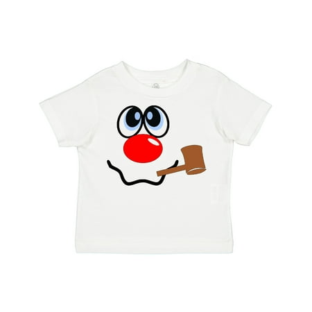 

Inktastic Snowman with Red Nose and Corncob Pipe Gift Toddler Boy or Toddler Girl T-Shirt