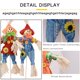 thumbnail image 4 of Decoraciones Halloween Aterrador Adorno Animado Colgando Calabaza Kearding HA000494-00B, 4 of 6