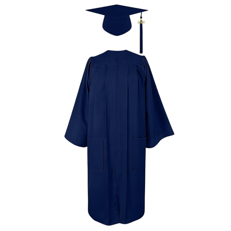 CAIVO High School Graduation Gown and Cap With Tassel And Gown Graduation Dress Male And Female Graduate Foreign Gown Outfit Sets Clothes Sets