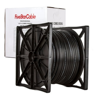 ProX XC-MEDOOZA50 Medusa Style 50ft 10 RCA + 3 Power Cable For Car & Marine Audio - Black