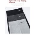 thumbnail image 3 of Lamb Fleece Leggings Women Wear Winter Plus Velvet Padded High Waist Embroidered Characters Plus Large Size Northeast Extra Thick Warm Cotton Pants Light Gray M, 3 of 8
