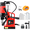 810RPM Drilling diameter 1.6 inches, variant on Mag Drill Press, 1300W 1.57" 1.6" Boring Diameter 2922lbf/13000N Electric Magnetic Drill with 11Pcs Drill Bits for Industrial Home Improvement Power Magnetic Drill Presses