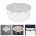 thumbnail image 3 of BINGLI Gutter Guard Filter 6.3"-7.1", PVC Termination Cap Mesh Screen Roof Vent Cover Stainless Steel Conical Exhaust Pipe Cover Downspout Guard Filter Strainer for Downspout, 3 of 8