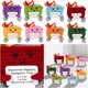 thumbnail image 1 of Apoyo Emocional Fuego Contenedor Basura Ganchillo Con Tarjeta Alentadora, 1 of 9