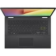 thumbnail image 3 of Asus VivoBook Flip 14 14" Full HD Touchscreen Laptop, Intel Core i3 i3-1115G4, 4GB RAM, 128GB SSD, Windows 10 Home in S mode, Indie Black, TP470EA-AS34T, 3 of 18