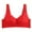 Red, variant on Bigersell Padded Sports Bras for Women Trendy Woman Color Thin and Steel Hoop Push up Breathable Underwear for Daily Bras Nursing Bra Style F-969 Red 40