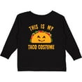 thumbnail image 3 of Inktastic Taco Costume Boys or Girls Long Sleeve Toddler T-Shirt, 3 of 5