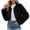 A-Black, variant on Atogsazn Women Faux Furry Cropped Jacket Casual Long Sleeve Open Front Coat Winter Warm Fashion Tops A-Beige XL