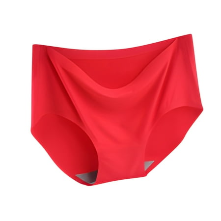 MuZeFu Womens Underwear Thong Women s Solid Lace Plus Size High Waist Leak Proof Crotch Shorts Underwear Panties