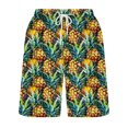 thumbnail image 4 of Puntoco Pantalones Cortos Cargo Casuales Para Hombre, Color Sólido, Con Cordón, Cintura Elástica, Pantalones Deportivos Con Bolsillos, 4 of 5