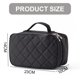 thumbnail image 2 of Caja de cosméticos impermeable en forma de diamante, bolsa de almacenamiento con espejo, bolsa de cosméticos creativa, hecha de nailon, 2 of 5