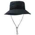 thumbnail image 2 of Men's Sun Hat UPF 50+ Wide Brim Bucket Hat Windproof Fishing Hats, 2 of 7
