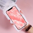 thumbnail image 4 of MasteelfCA Plush Bunny Ear Phone Case Cartoon Furry Phone Cover Compatible for iPhone 13, 4 of 7