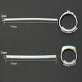 thumbnail image 2 of UKCOCO Ring Guard for Loose Rings Silicone Transparent 2Pcs for Women Size Adjustment Cooking, 2 of 5