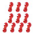 thumbnail image 3 of Soidarity 10 Uds bicicleta Cable de freno estilo S Clips hebilla manguera guía bicicleta Line Clip Ciclismo Rojo 10 piezas Soidarity OD001185-01, 3 of 6