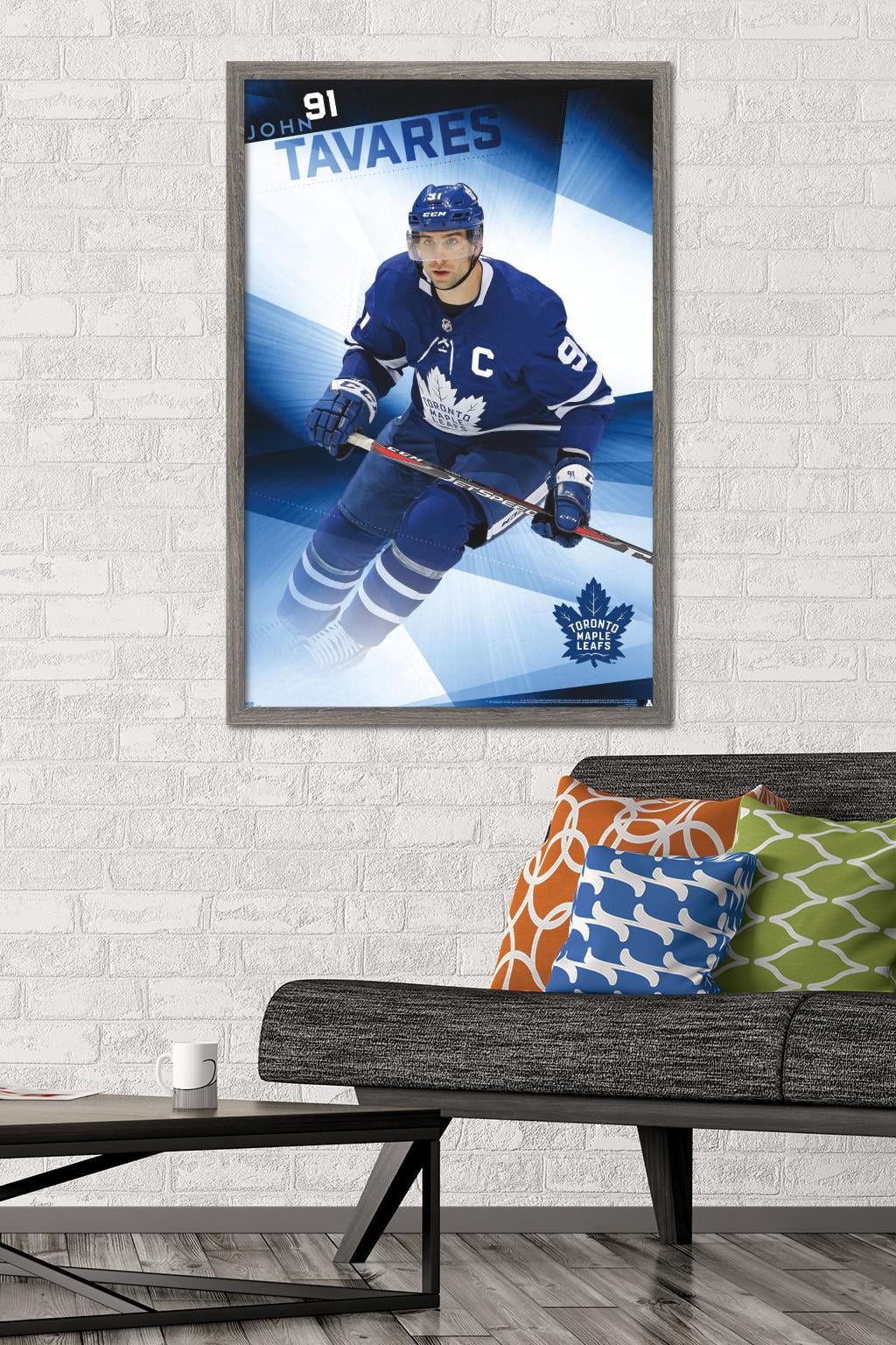 NHL Toronto Maple Leafs - John Tavares 19 Wall Poster, 22.375" x 34", Framed