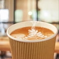 thumbnail image 3 of Amaxe Direct (12oz - 500 Count) Insulated Kraft Hot Beverage Cups with Ripple Wall l 3-Layer Rippled Wall for Better Insulation l Recyclable (12 oz. - 500 Count) (12oz - 500 Counts), 3 of 4
