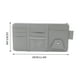 thumbnail image 3 of Xihbxyly Organizador de Parasol para Coche, Clip de Almacenamiento Multifuncional, Soporte para Gafas de Sol y Documentos, de Cuero, Fácil Instalación, Mantiene Los Artículos Seguros, Ajuste Universa, 3 of 3