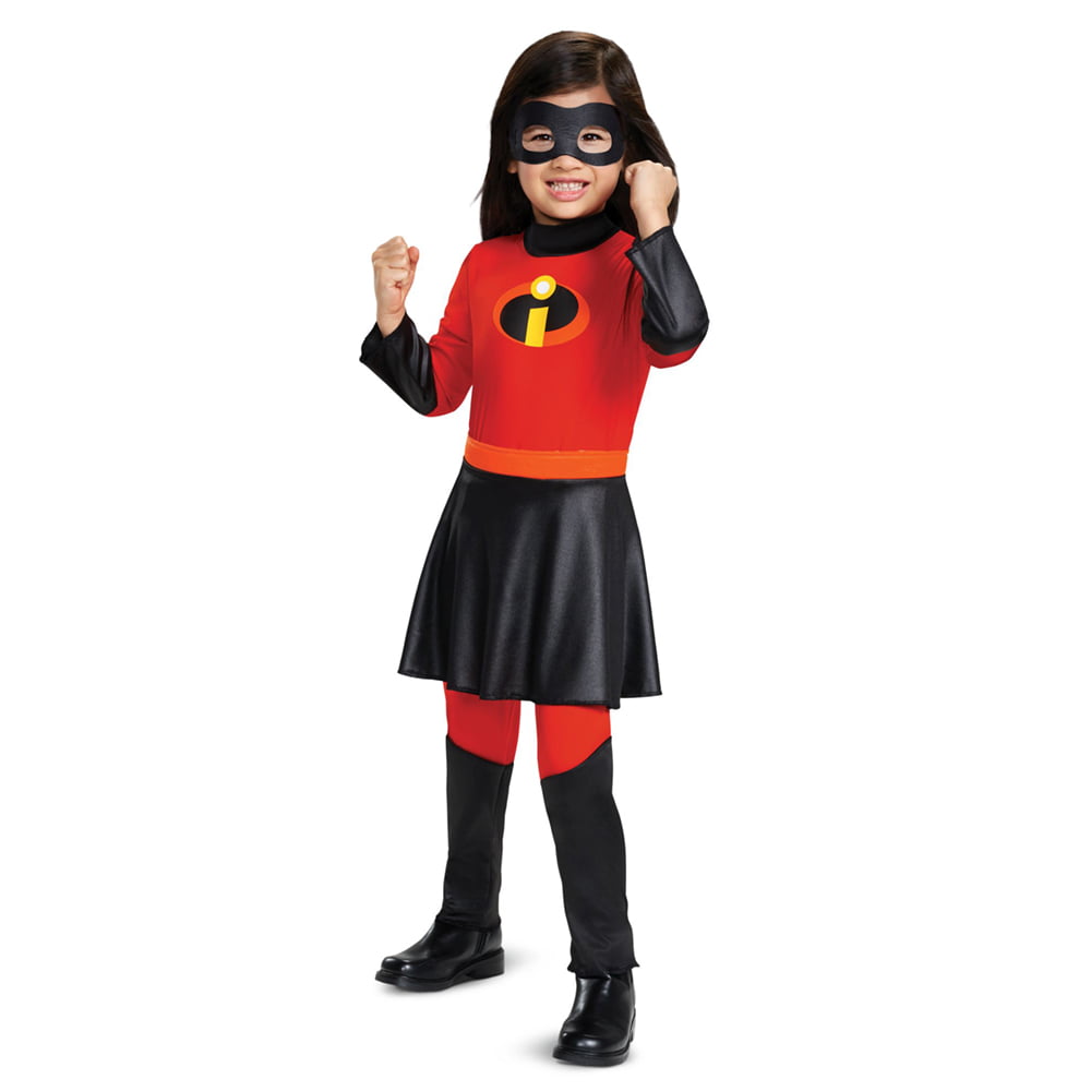Incredibles Boys Girls Costume Kids Fancy Dress Outfit Disney Pixar Offical