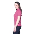 thumbnail image 5 of Zfeel High Performance Pure Dry Polo T-Shirt for Women, Pink Collared Tee 3-Pack Casual Shirt, M, 5 of 5