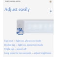 thumbnail image 2 of LED Closet Light Motion Activated, Under Cabinet Lights, Wireless Motion Sensor Lights, Stick-on Anywhere Battery Operated 14 LED Night Light for Hallway, Warm,2 Pack, 2 of 10