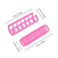 thumbnail image 3 of Amdohai Curlers Rouleaux à Cheveux pour Coiffure Coiffure Bricolage Outil de Bouclage 12 Pcs, 3 of 5