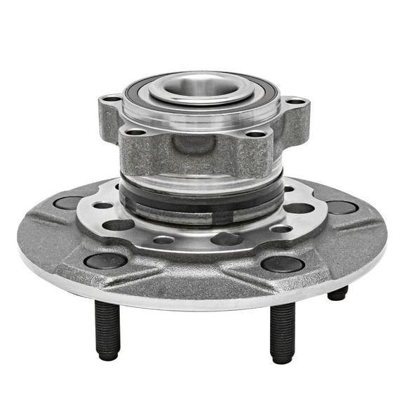 Detroit Axle - Front Wheel Bearing Hub for 2015-2019 Ford Transit-250 Transit-150, Transit-350 HD, 2016 2017 2018 Wheel Bearing Hub Assembly Replacement [with Single Rear Wheels (SRW)]