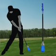 thumbnail image 1 of Colaxi Golf Swing Golf Grip Training Aid Golf Alignment Stick Portable Tool Golf Practice Rod for Men Women Chipping Driving Blue, 1 of 8