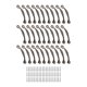 thumbnail image 2 of 30 tiradores vintage con tornillo yuxing BQLZR 4,61 x 0,79 pulgadas, 2 of 4