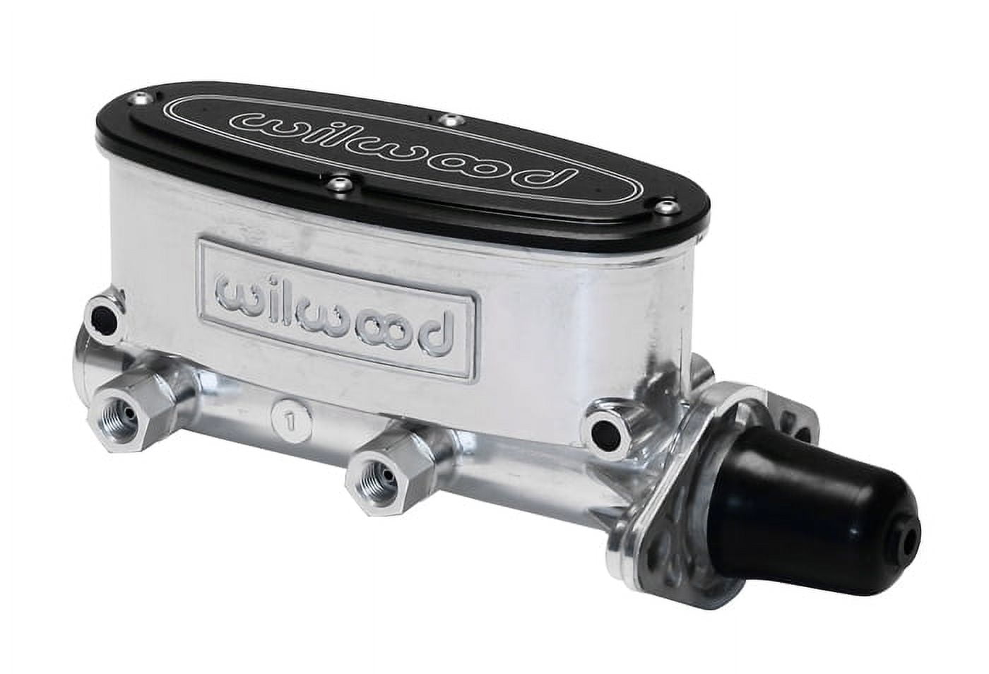 Wilwood High Volume Tandem Master Cylinder - 1 1/8in Bore Ball Burnished