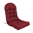 thumbnail image 1 of DOLITY Coussin de Chaise Dossier Haut Coussin de Chaise Coussin de Dossier Extérieur Chaise Longue Rouge, 1 of 9