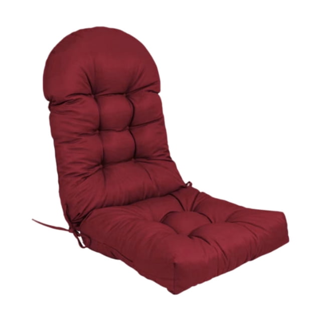DOLITY Coussin de Chaise Dossier Haut Coussin de Chaise Coussin de Dossier Extérieur Chaise Longue Rouge