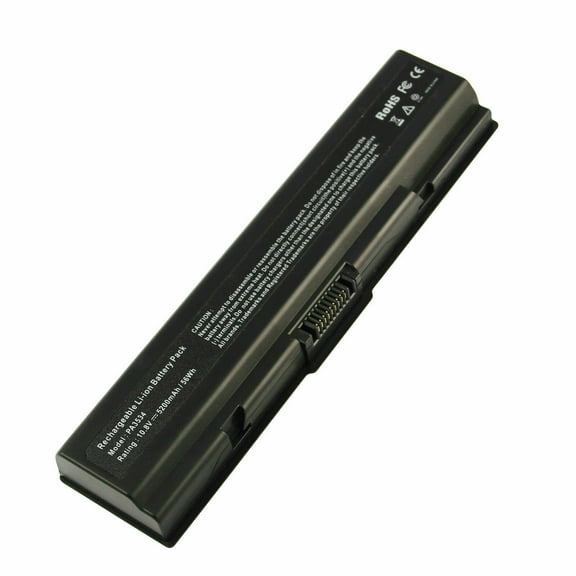 6 cell PA3534U-1BRS PA3727U-1BRS PA3533U-1BRS Battery for Toshiba Satellite A215 A205 11.1V 5200mAh