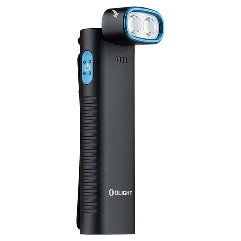 Olight Arkflex Black Adjustable Right Angle EDC Flashlight, 1000