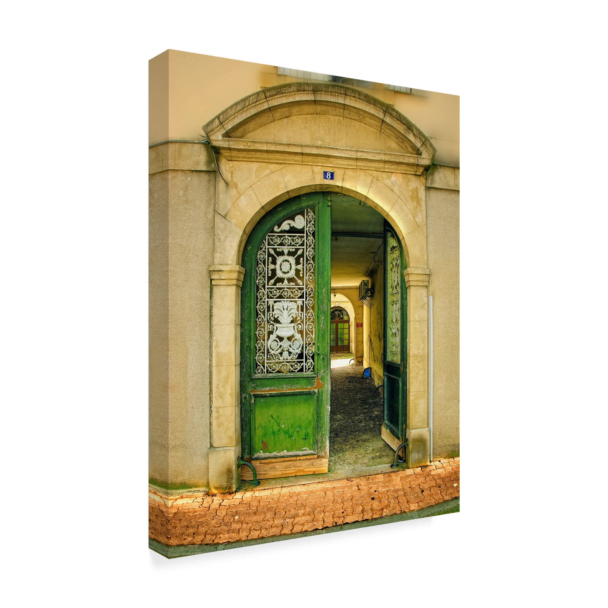 Trademark Fine Art 'Weathered Doorway II' Canvas Art by Colby Chester