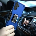 thumbnail image 2 of For Samsung A15 5G OPTIMUM Magnetic Ring Stand Hybrid Case Cover - Blue, 2 of 3