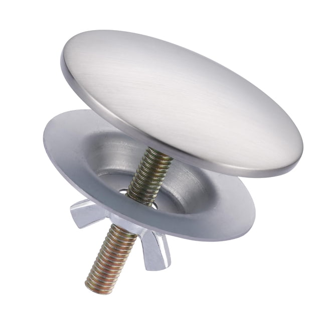 Tapa de fregadero ALEASHA para fregadero de cocina de acero inoxidable cepillado